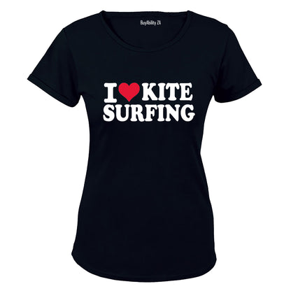 Love Kite Surfing - Ladies - T-Shirt - BuyAbility