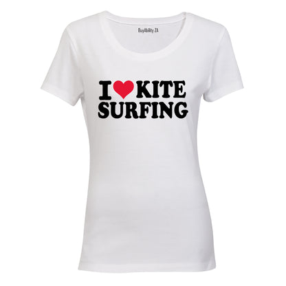 Love Kite Surfing - Ladies - T-Shirt - BuyAbility