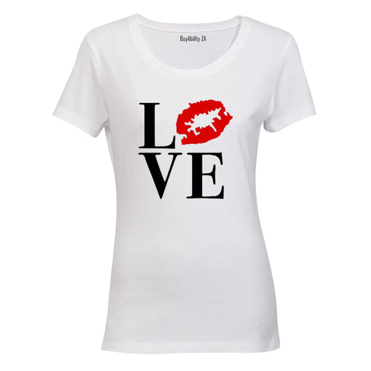 Love Lips - Valentine - Ladies - T-Shirt