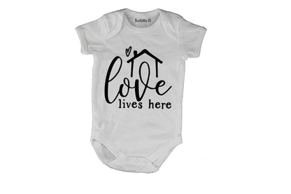 Love Lives Here - Baby Grow