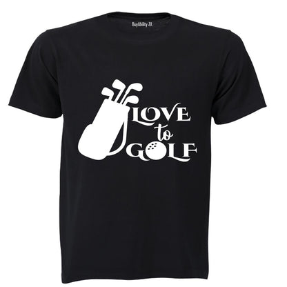 Love to Golf - Adults - T-Shirt