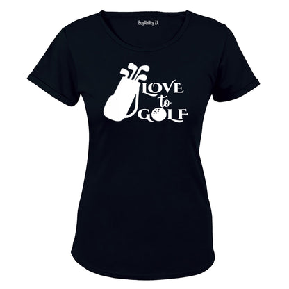 Love to Golf - Ladies - T-Shirt