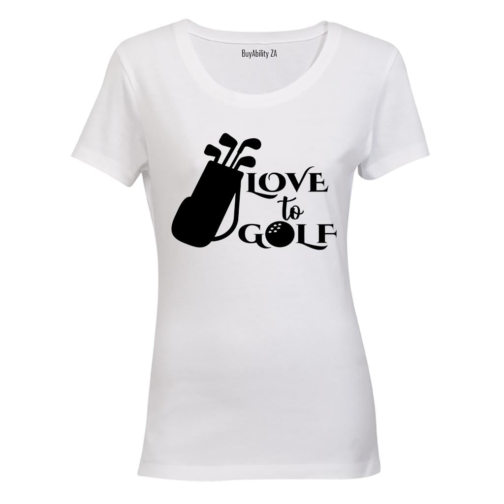 Love to Golf - Ladies - T-Shirt