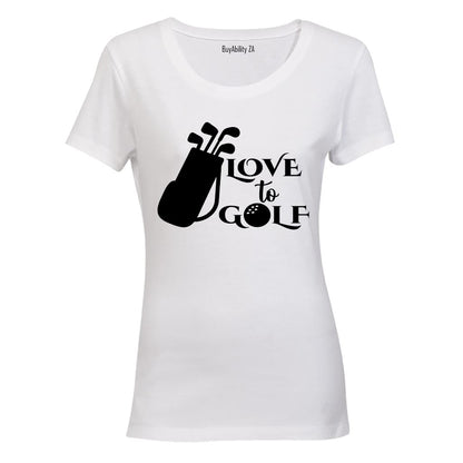Love to Golf - Ladies - T-Shirt