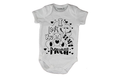 Love You Beary Much - Valentine - Baby Grow