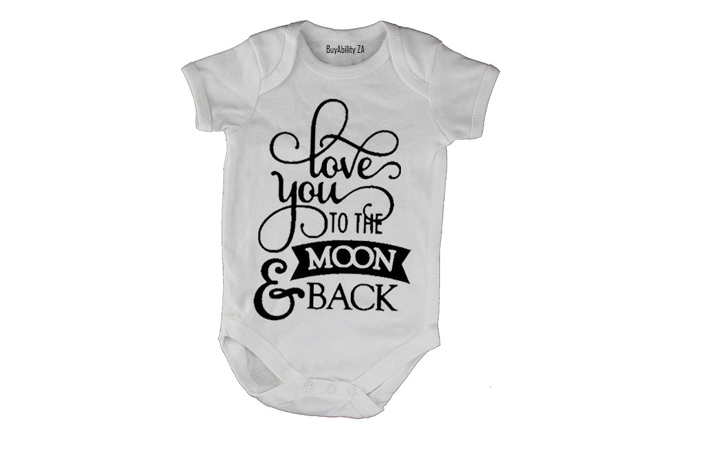 Love You to the Moon - Baby Grow