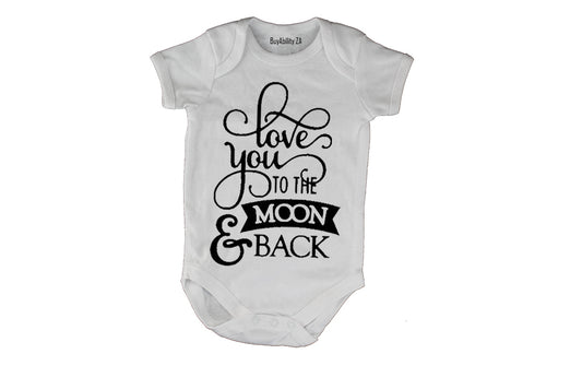 Love You to the Moon - Baby Grow