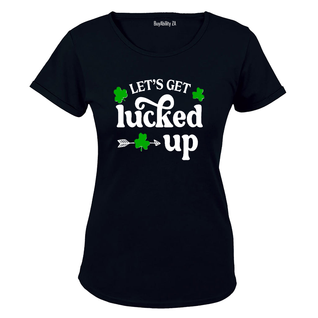 Lucked Up - St. Patricks Day - Ladies - T-Shirt