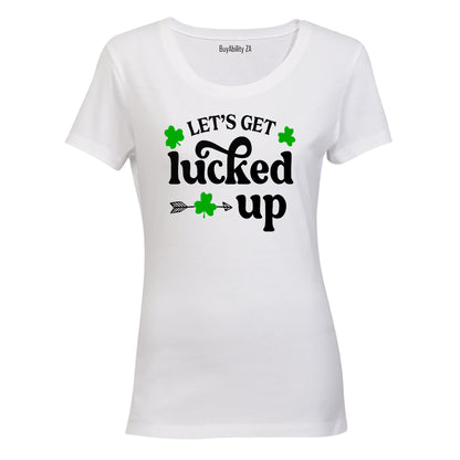 Lucked Up - St. Patricks Day - Ladies - T-Shirt