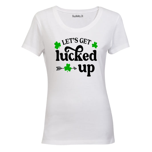 Lucked Up - St. Patricks Day - Ladies - T-Shirt