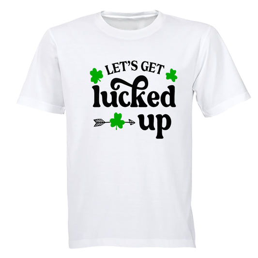 Lucked Up - St. Patricks Day - Adults - T-Shirt - BuyAbility South Africa