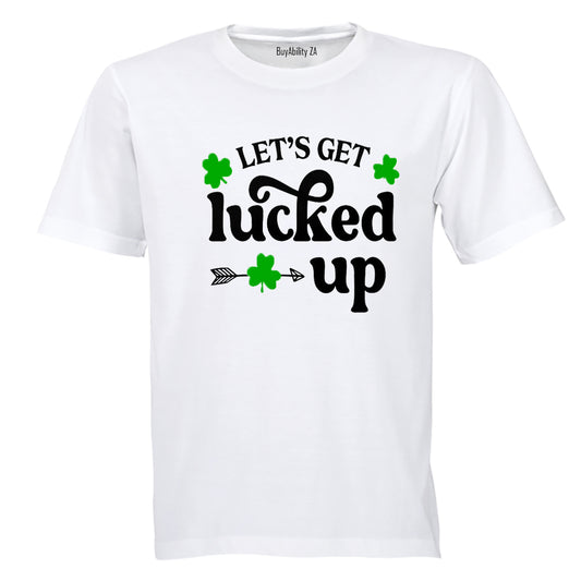 Lucked Up - St. Patricks Day - Adults - T-Shirt - BuyAbility