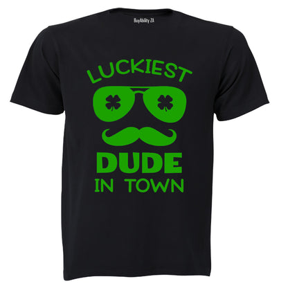 Luckiest Dude in Town - Kids T-Shirt - BuyAbility South Africa