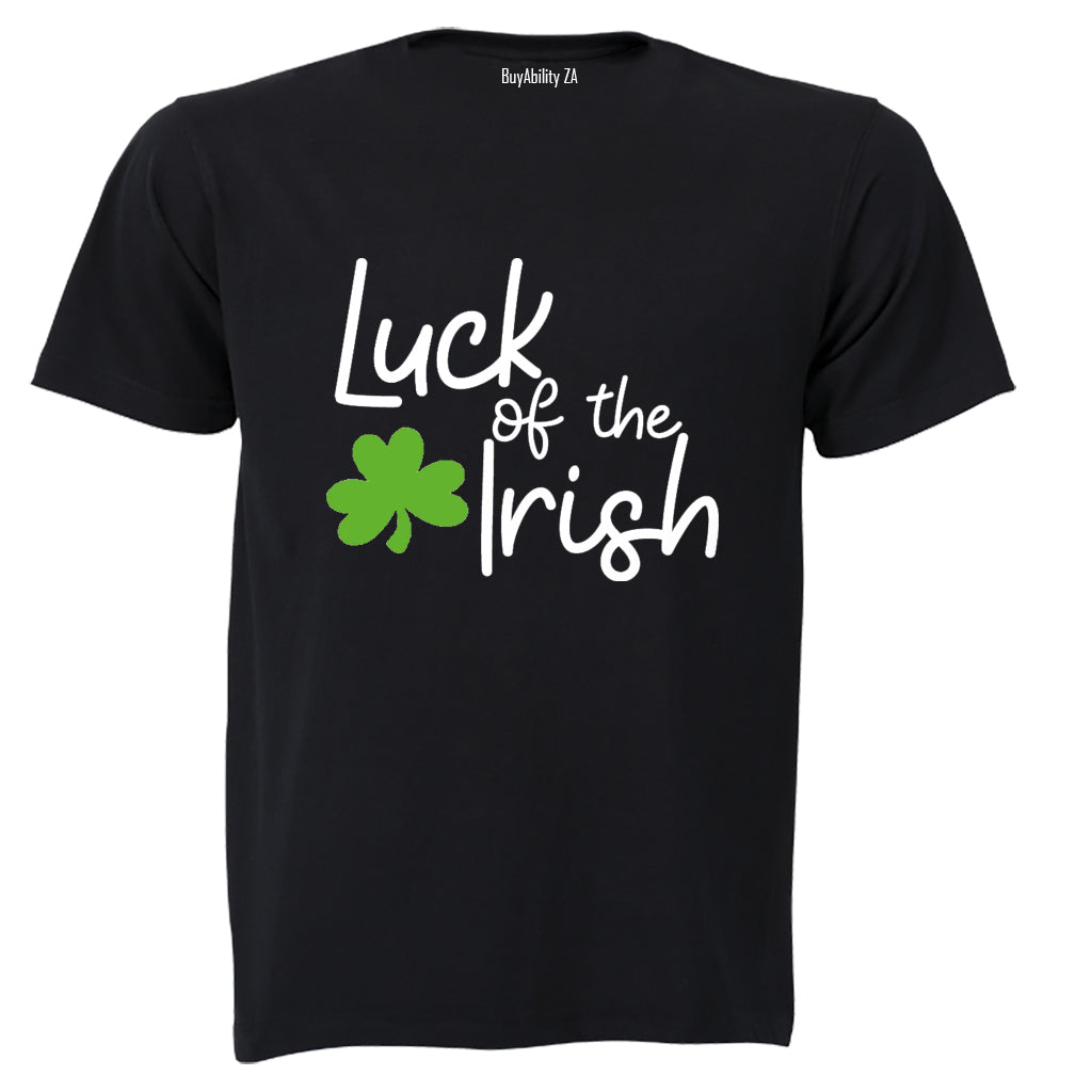 Luck of the Irish - St. Patrick's Day - Adults - T-Shirt