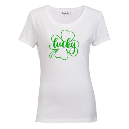 Lucky - St. Patricks Day - Ladies - T-Shirt