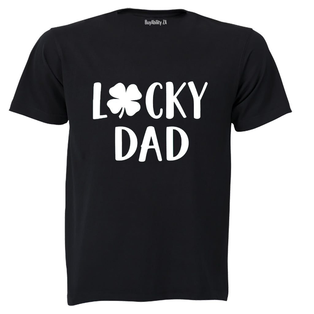 Lucky Dad - St. Patrick's Day - Adults - T-Shirt