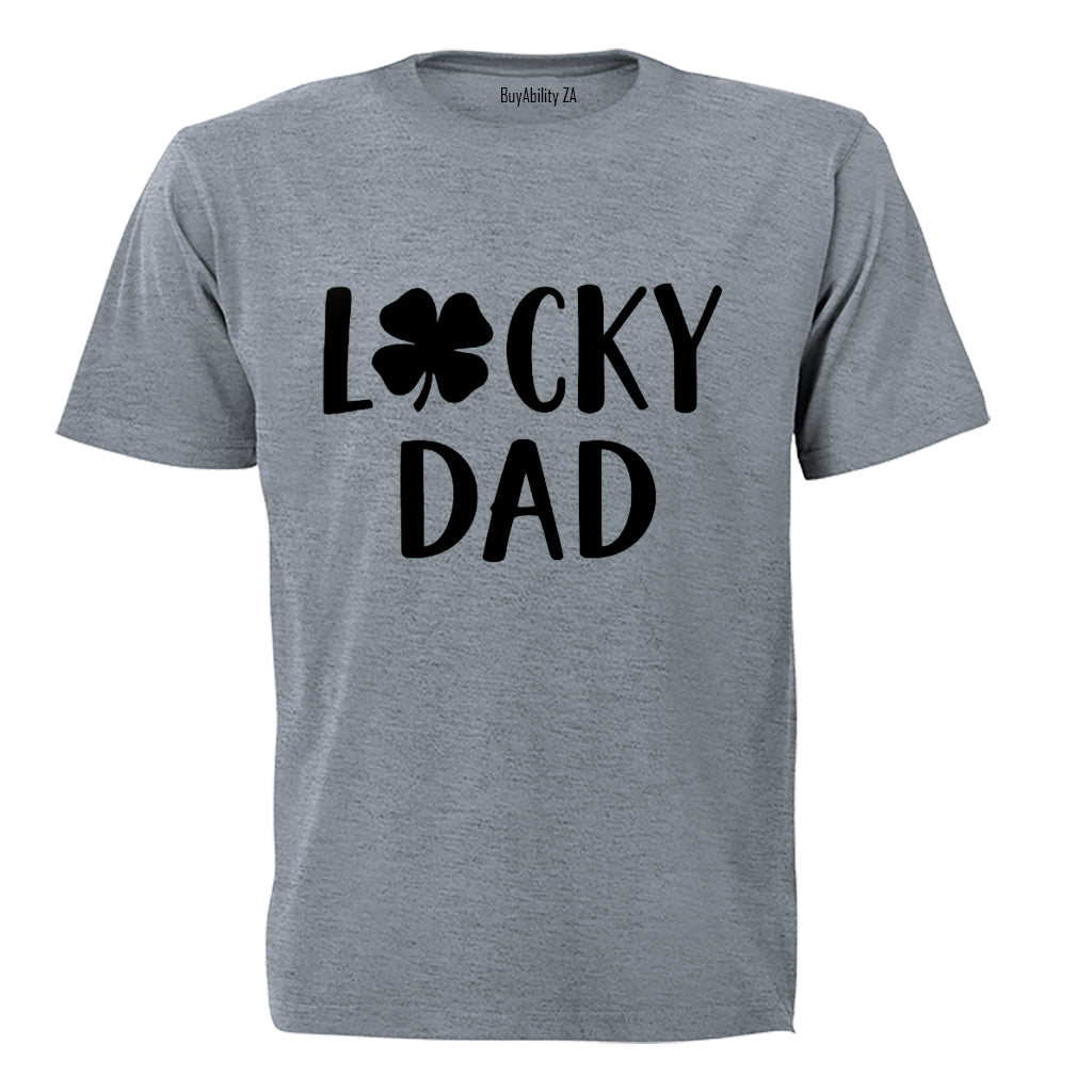 Lucky Dad - St. Patrick's Day - Adults - T-Shirt