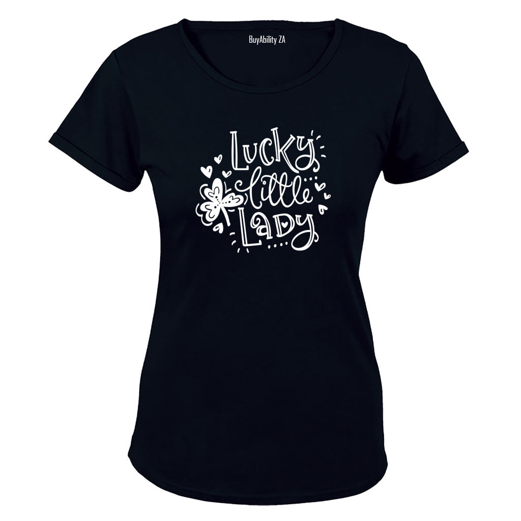 Lucky Little Lady - St. Patricks Day - Ladies - T-Shirt