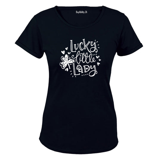 Lucky Little Lady - St. Patricks Day - Ladies - T-Shirt