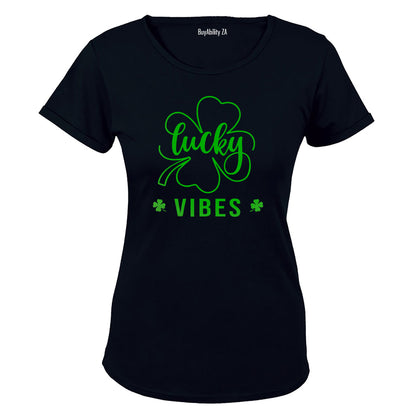 Lucky Vibes - St. Patricks Day - Ladies - T-Shirt