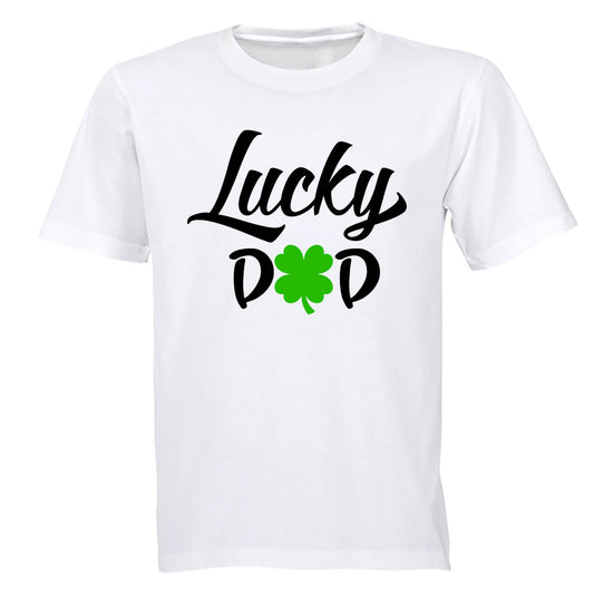 Lucky Dad - St. Patricks Day - Adults - T-Shirt - BuyAbility South Africa