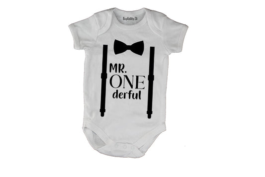 Mr. ONE-derful - Baby Grow