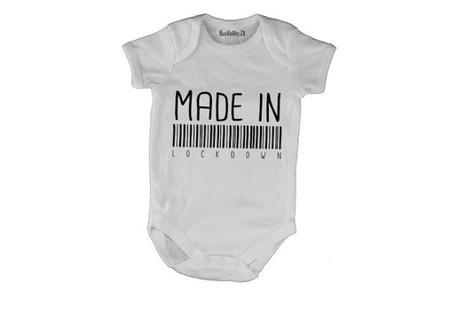 Made In Lockdown - Baby Grow