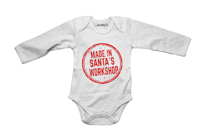 Made in Santa's Workshop - Christmas - Baby Grow