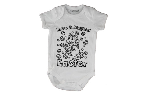 Magical Easter - Unicorn - Baby Grow