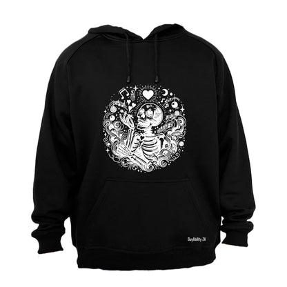 Majestic Musical Skeleton - Hoodie
