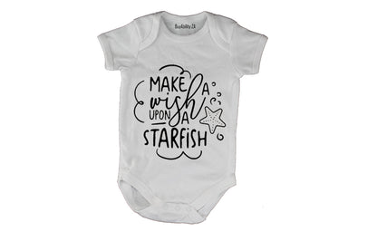 Make A Wish on a Starfish - Baby Grow