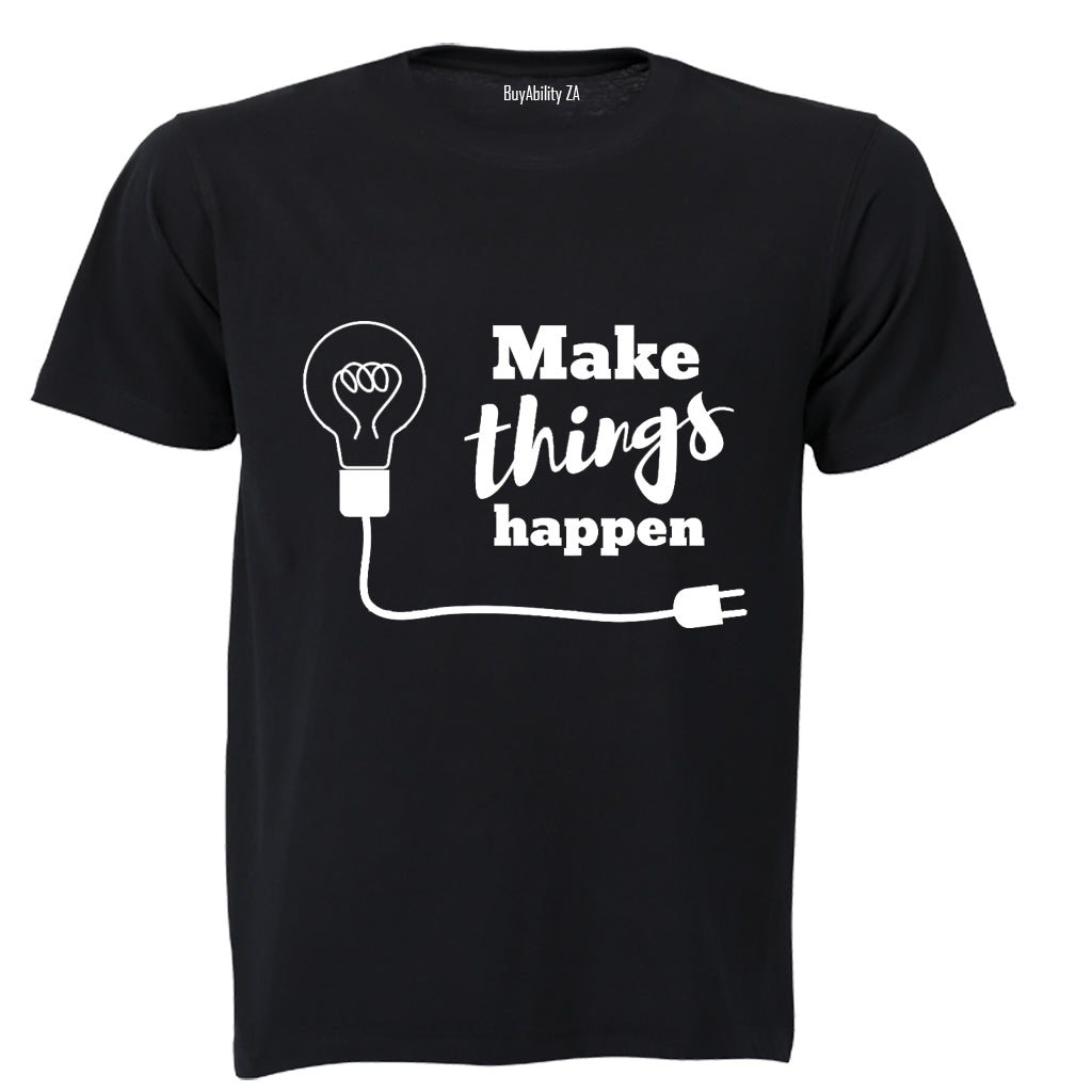 Make Things Happen - Kids T-Shirt - BuyAbility