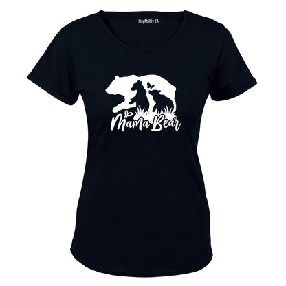 Mama Bear - Silhouette - Ladies - T-Shirt