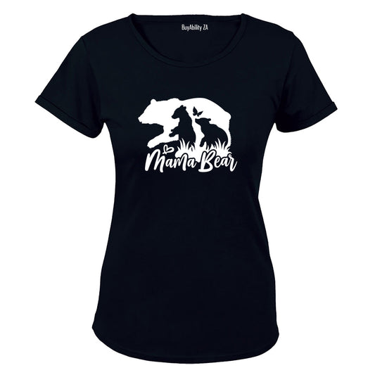 Mama Bear - Silhouette - Ladies - T-Shirt