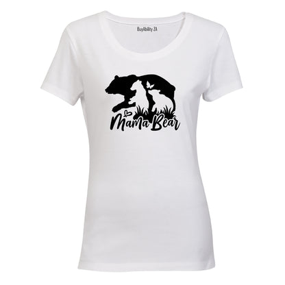 Mama Bear - Silhouette - Ladies - T-Shirt