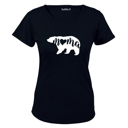 Mama Bear - Heart - Ladies - T-Shirt - BuyAbility