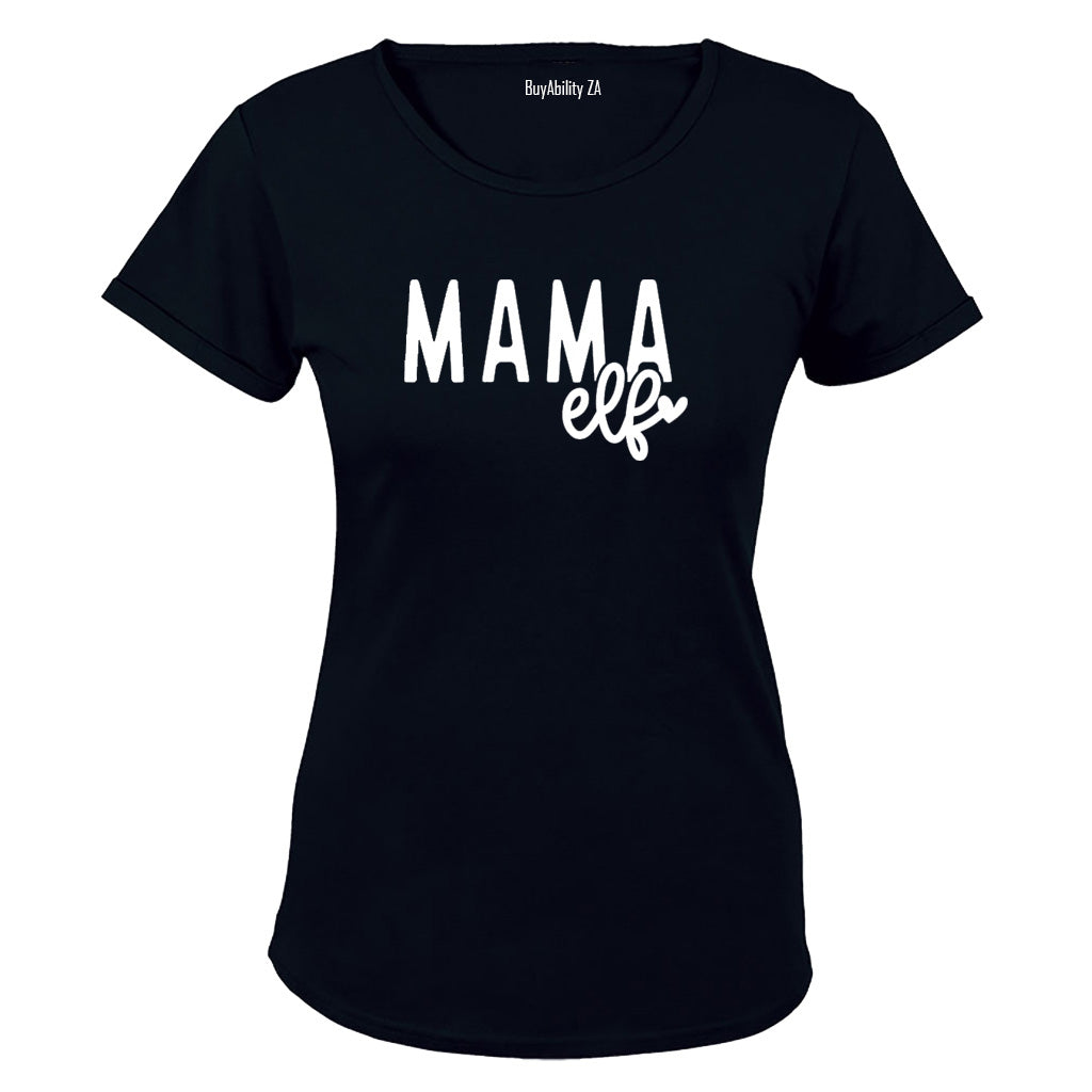 Mama Elf - Christmas - Ladies - T-Shirt