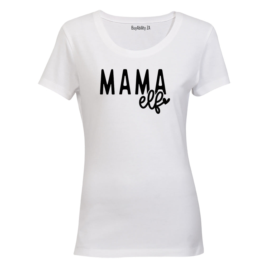 Mama Elf - Christmas - Ladies - T-Shirt