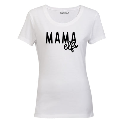 Mama Elf - Christmas - Ladies - T-Shirt