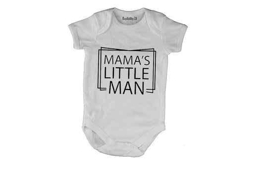 Mama's Little Man - Baby Grow