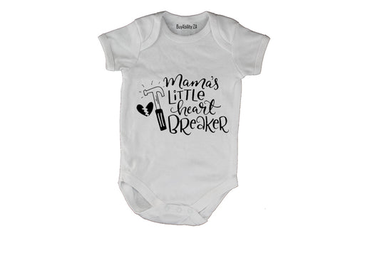 Mama's Little Heart Breaker - Valentine - Baby Grow