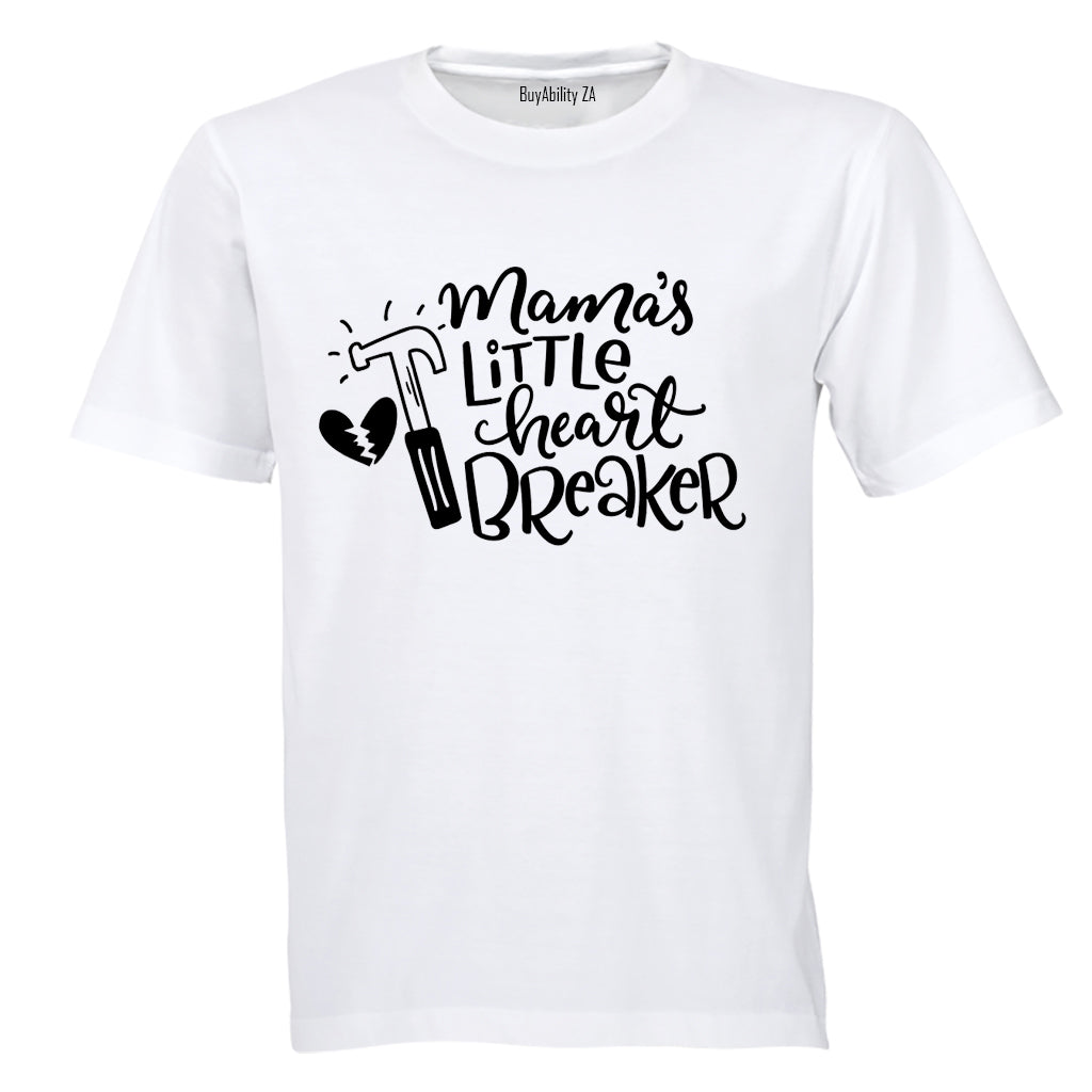 Mama's Little Heart Breaker - Valentine - Kids T-Shirt
