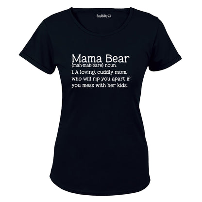 Mama Bear Definition - Ladies - T-Shirt - BuyAbility South Africa