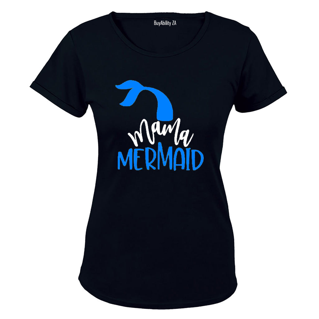 Mama Mermaid - Ladies - T-Shirt - BuyAbility