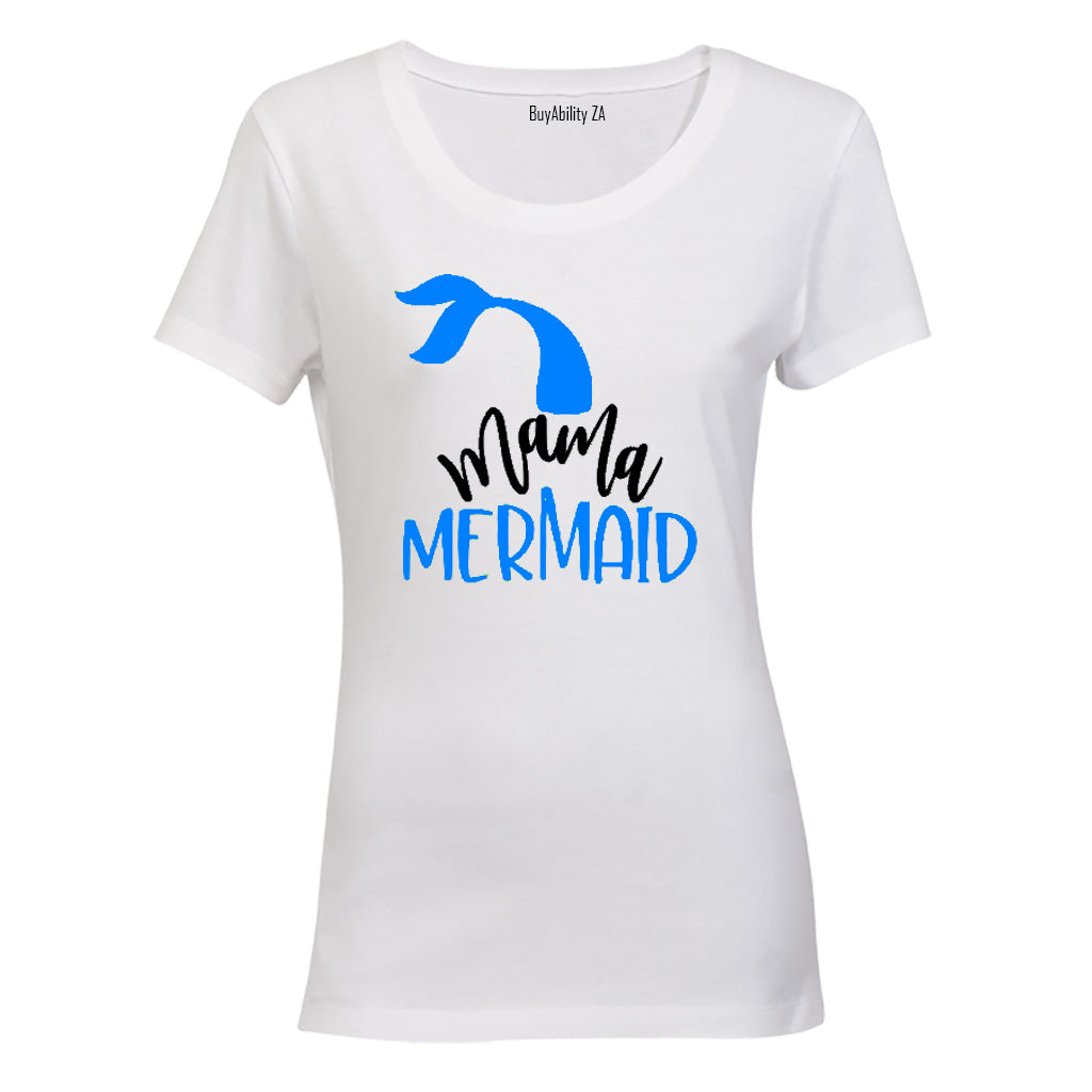 Mama Mermaid - Ladies - T-Shirt - BuyAbility