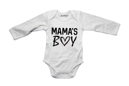 Mama's Boy - Heart - Baby Grow