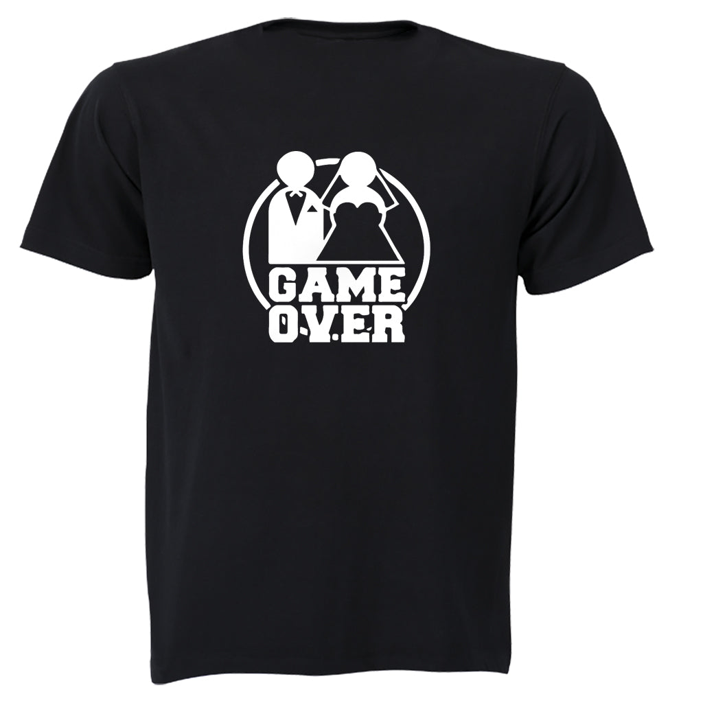 Game Over - Wedding - Adults - T-Shirt - BuyAbility South Africa
