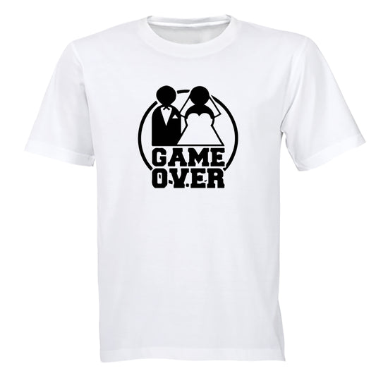 Game Over - Wedding - Adults - T-Shirt - BuyAbility South Africa