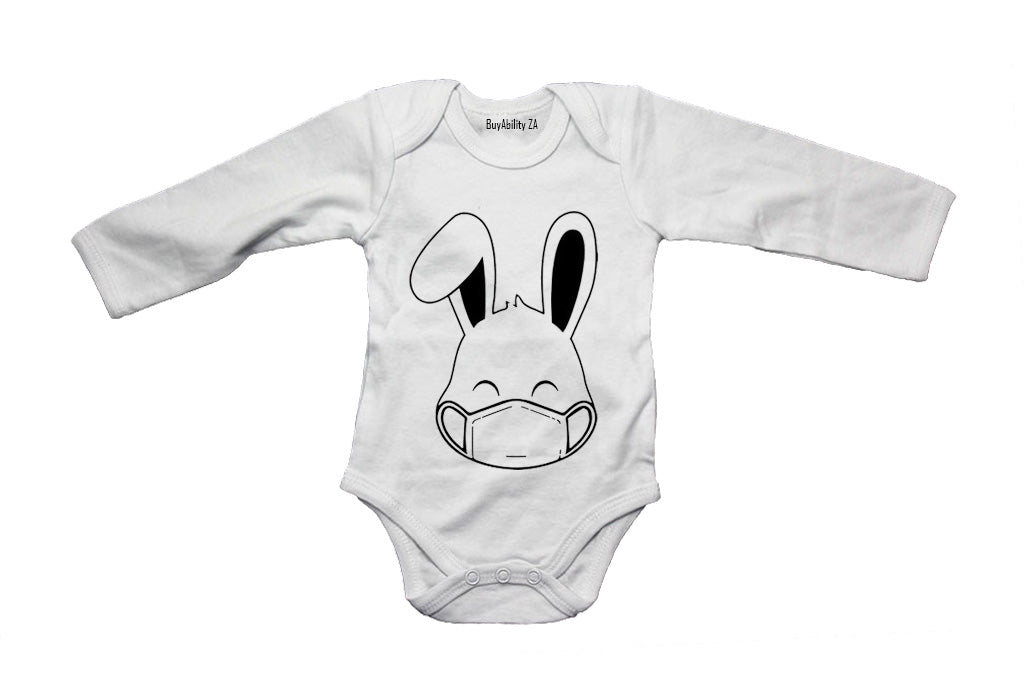Mask Easter Bunny - Baby Grow