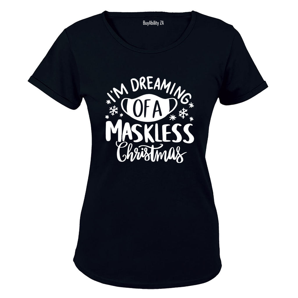 Maskless Christmas - Ladies - T-Shirt